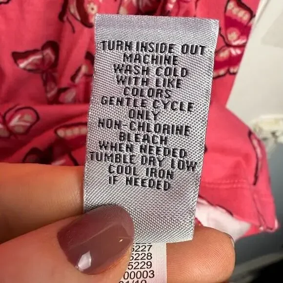 Butterfly Blouse Womens 2X Pink Pullover Short Sleeve Scoop Neck Top Stretch - Picture 6 of 8